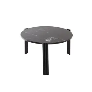 AYTM - Sofabord - Tribus Coffee Table - Black/Black - Ø60 cm