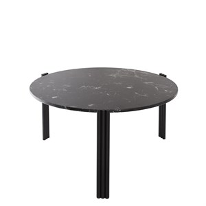 AYTM - Sofabord - Tribus Coffee Table - Black/Black - Ø80 cm