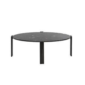 AYTM - Sofabord - Tribus Oval Coffee Table - Black/Black - 92 cm