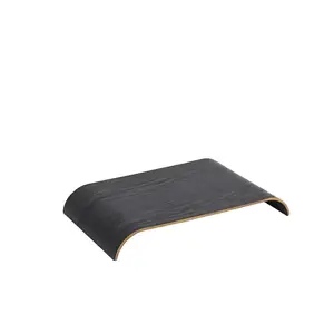 AYTM - Curva træbakke/topplade - Sort - Small