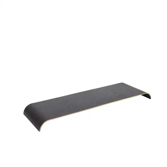 AYTM - Curva træbakke/topplade - Sort - X-Large