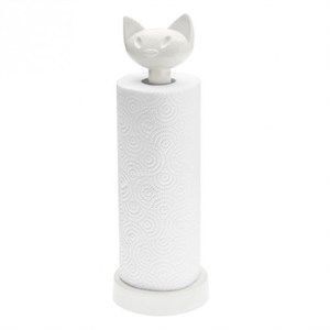 Image of Koziol køkkenrulleholder - Miaou køkkenrulleholder i hvid
