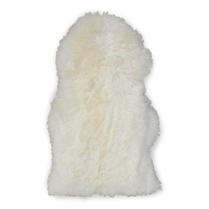 Misha Lammeskind - hvidt / beige