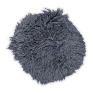 Misha Lammeskind Siddehynde - Cold Grey/grå