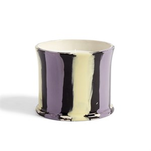HAY - Stripe Scented Candle, Fig Leaf