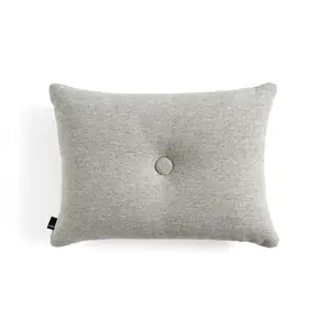 HAY - Pude - Dot Cushion - Mode 1 Dot - Warm Grey - Lysegrå