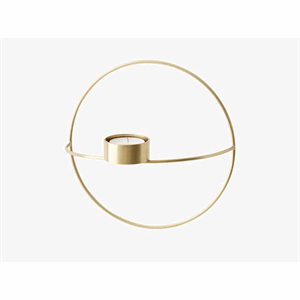 Image of Menu - POV Circle - tealight Candle holder - S - Brass