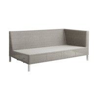 Cane-line - Connect 2 pers. modulsofa, venstre - Taupe