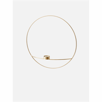 Menu - POV Circle - tealight Candle holder - L - Brass