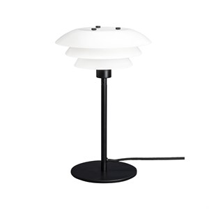 Dyberg Larsen - DL31 Bordlampe - Hvid/Sort