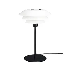 Dyberg Larsen - DL20 Bordlampe - Hvid/Sort