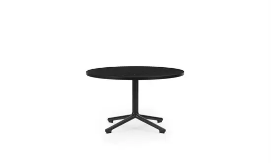 Normann Copenhagen - Lunar Coffee Table - 40 x 70 cm - Black Alu/Oak