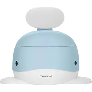 Kindsgut - Potty Training Toilet - Hval - Lys blå