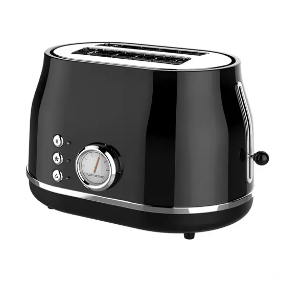 Witt - Toaster - Premium Retro Toaster - Sort