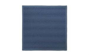 Image of Normann Copenhagen - Slumber sengetæppe - Fading Stripes mørkeblå