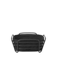 Blomus - Delara Brødkurv - Large  - Sort