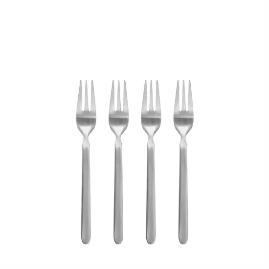 Blomus - Set of 4 Cake Forks  -  - STELLA