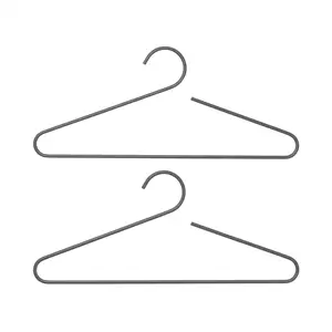 Blomus - Set of 2 Coat Hanger  - Steel Gray - CURL