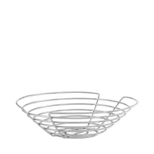 Blomus - Basket - H 10 cm, Ø 36 cm - WIRES