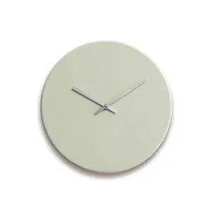 Hemverk - Vægur - Shape Caqui - Sølv visere - Ø28 cm