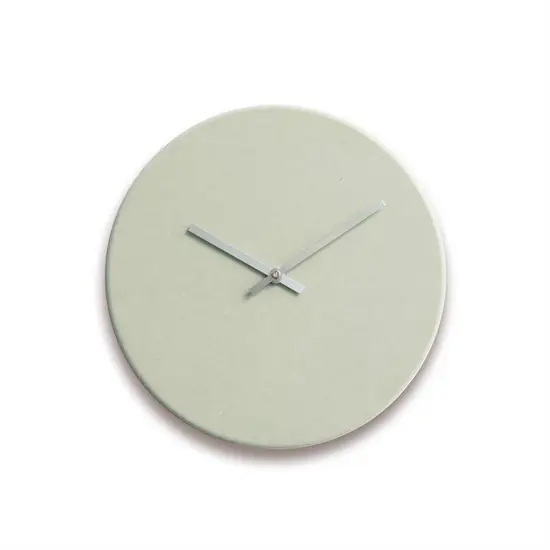 Hemverk - Vægur - Shape Caqui - Sølv visere - Ø28 cm