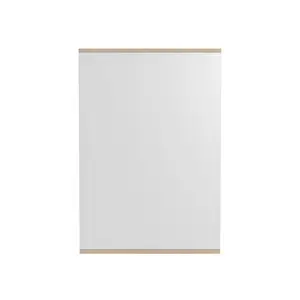 MOEBE - Rectangular Wall Mirror L, Oak