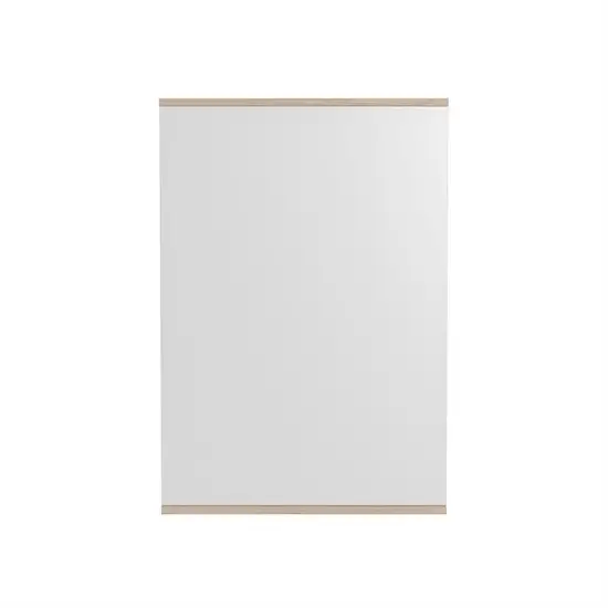 MOEBE - Rectangular Wall Mirror L, Oak