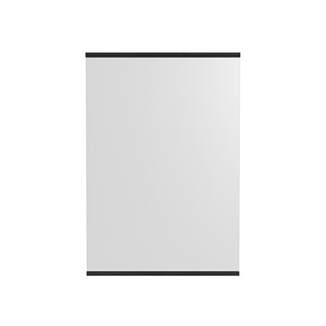 MOEBE - Rectangular Wall Mirror L, Black