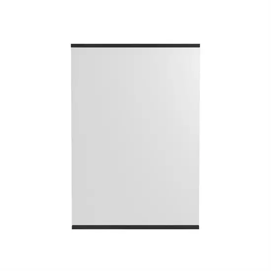 MOEBE - Rectangular Wall Mirror L, Black