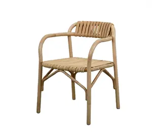 Cane-Line - Bliss stol m/armlæn INDOOR Semi poleret Natural, rattan