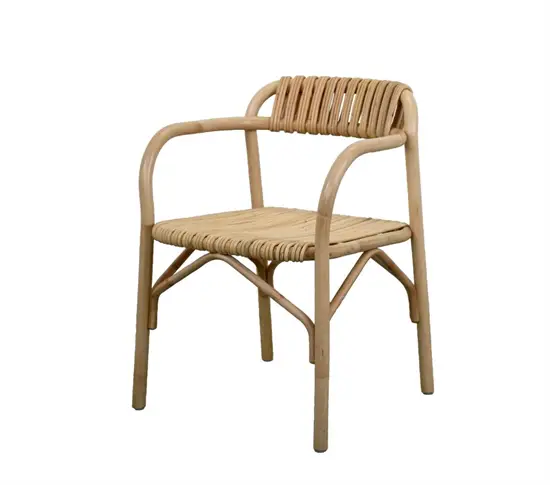 Cane-Line - Bliss stol m/armlæn INDOOR Semi poleret Natural, rattan