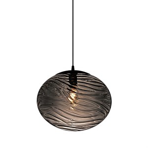 Halo Design - Handmade Pendel Ø38 - Smoke