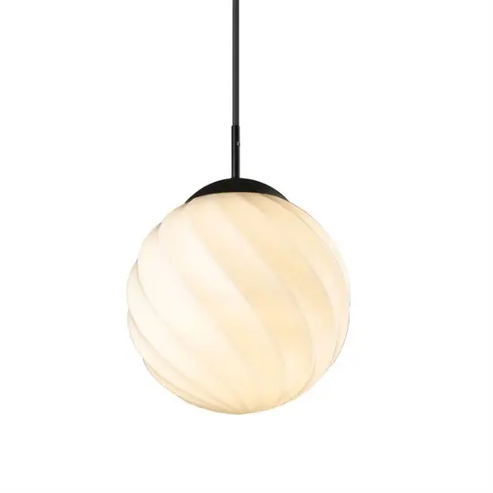 Halo Design - Twist Pendel Ball Ø25 - Sort