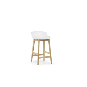 Normann Copenhagen stol - Hyg Barstol 65 cm eg/hvid