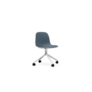 Normann Copenhagen stol - Form Chair Swivel 4W - blå