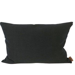 Image of Skriver Collection pude - Hotmadi pude i sort 40x60