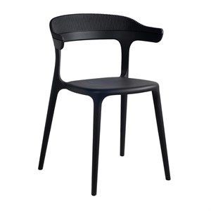 Image of Muubs stol - Luna stripe - sort