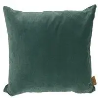 Skriver Collection - Velour pude - Grøn - 65x65 cm