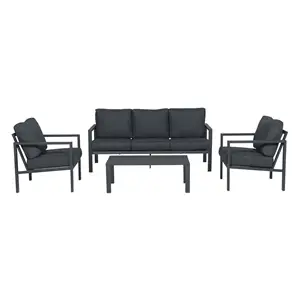 Garden Impressions - Lounge Sæt - Springs - Black/Sort