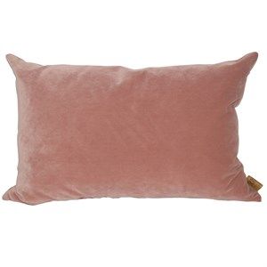 Image of Skriver Collection - Velour pude - rose - 30x50 cm
