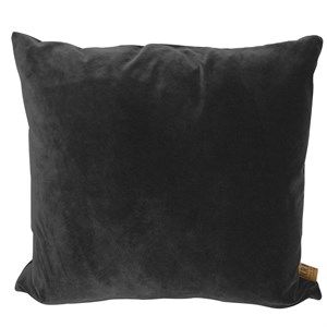 Image of Skriver Collection - Velour pude - Grå - 65x65 cm
