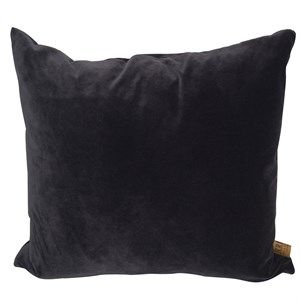 Image of Skriver Collection - Velour pude - Mørke lilla - 65x65 cm