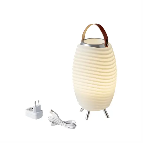 Kooduu - Synergy 35 Stereo - Gulvlampe m. højttaler og vinkøler - 41 cm