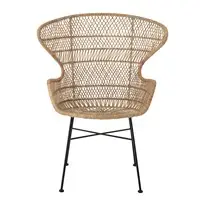 Bloomingville - Ouden Lounge Stol, natur/rattan