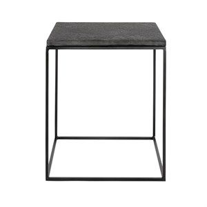 Image of Muubs - Bronx Sidebord - Jern/Sten - Sort