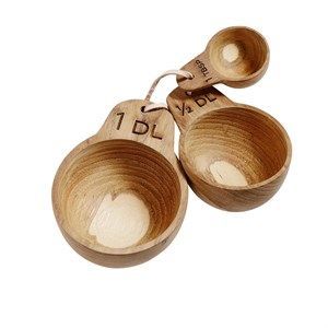 Image of Muubs - sæt med måleskeer (Emma) - teak