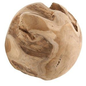 Image of Muubs dekorationskugle - Ball i teak S