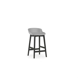 Normann Copenhagen stol - Hyg Barstol 65 cm sort eg/grå