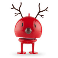 Hoptimist - Christmas - Large Reindeer, rød