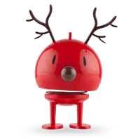 Hoptimist - Christmas - Large Reindeer, rød